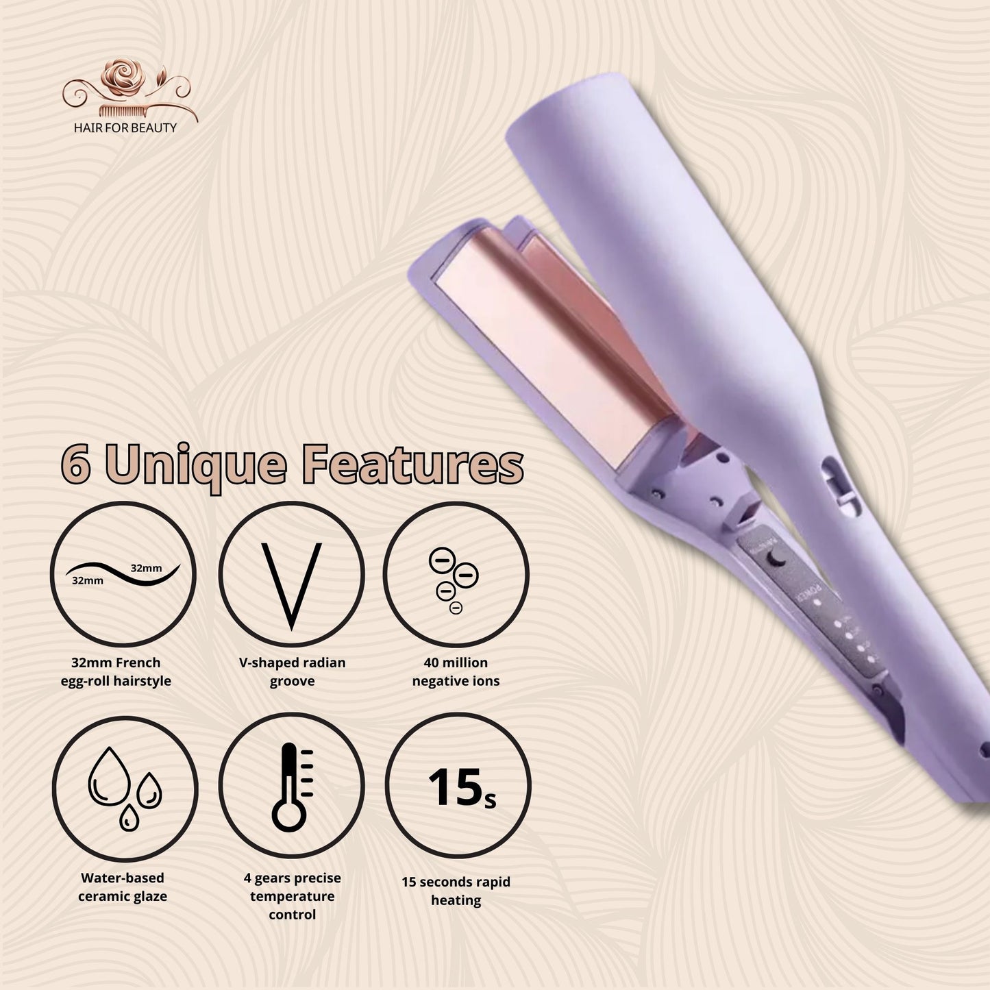 Hair for Beauty™ | Glam Curler Pro